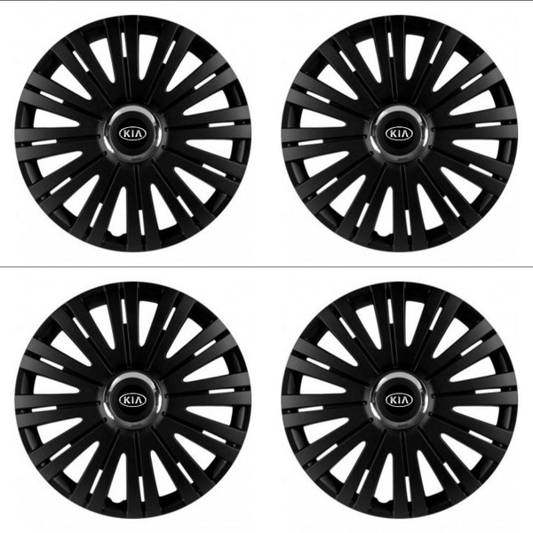 puklice pre  Kia (staršie logo) 14 ACTIVE RC BLACK