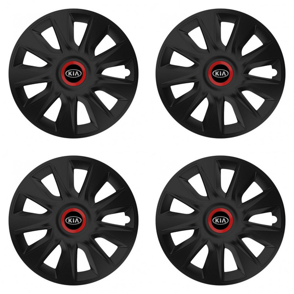 puklice pre  Kia (staršie logo) 15 STRATOS RR black