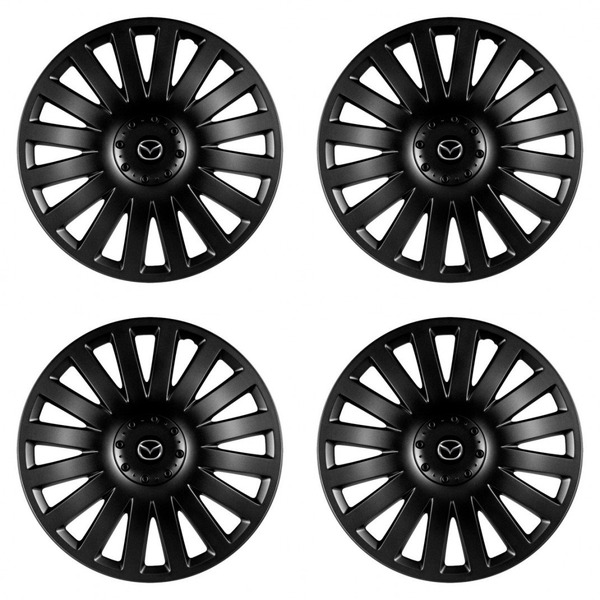 puklice pre  Mazda 14 Smart black