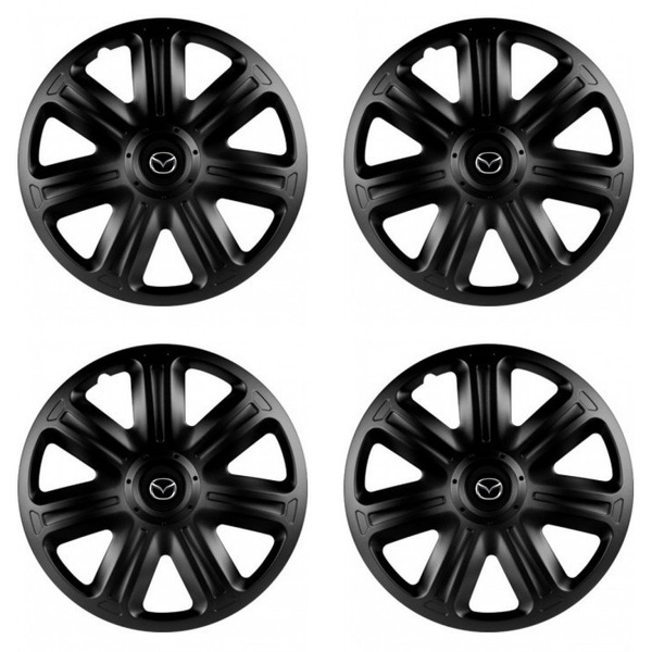 puklice pre  Mazda 15 COMFORT BLACK