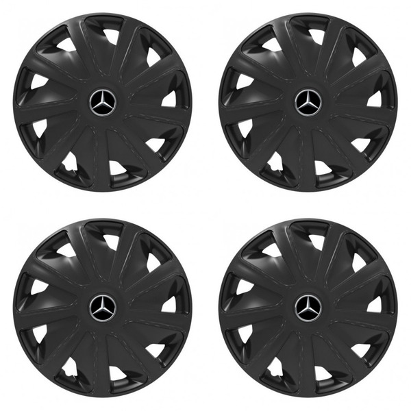 puklice pre  Mercedes pre dodávky 15 Craft black