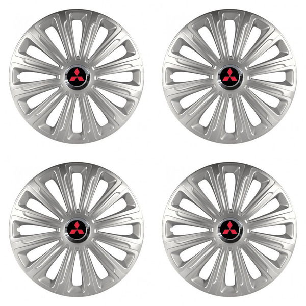 puklice pre  Mitsubishi (červené) 14 TREND RC