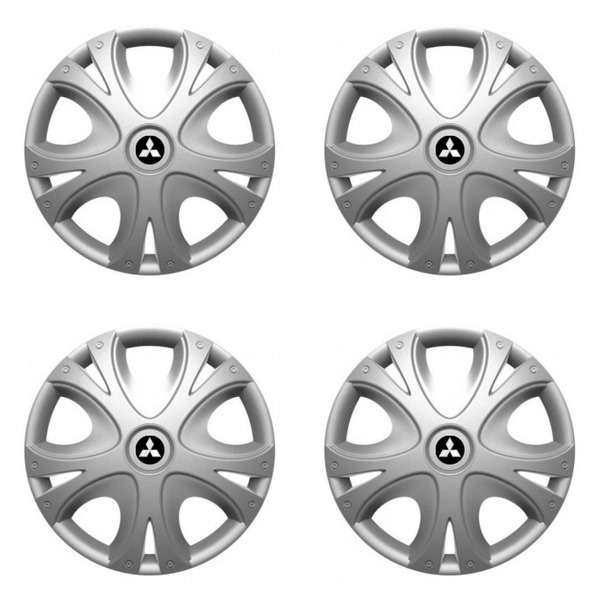 puklice pre  Mitsubishi (strieborné) 15 DYNAMIC