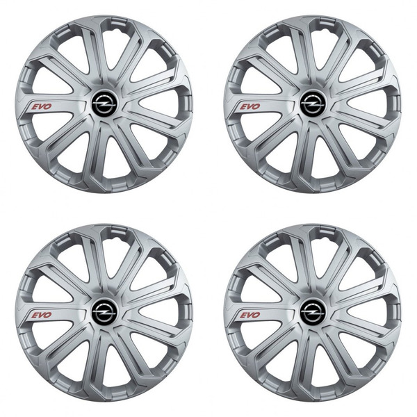 puklice pre  Opel 14 Evo silver