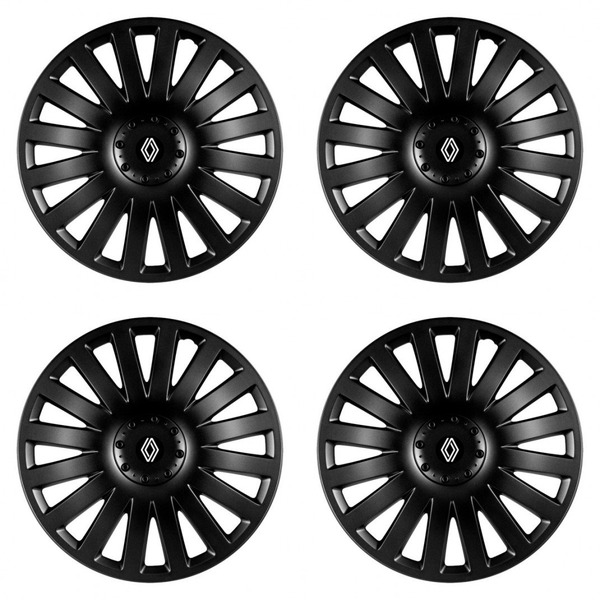 puklice pre  Renault (nové logo) 15 Smart black