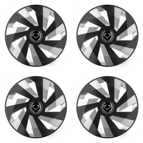 puklice pre  Sangyong 14 Vector RC black and silver
