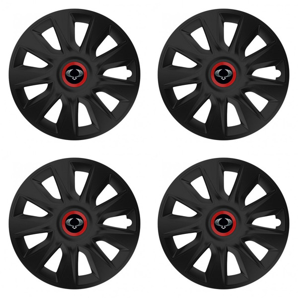 puklice pre  Sangyong 14 STRATOS RR black