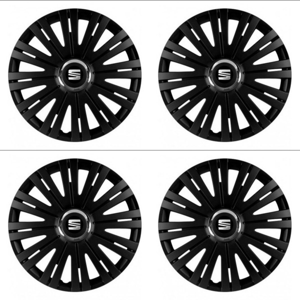 puklice pre  Seat 15 ACTIVE RC BLACK