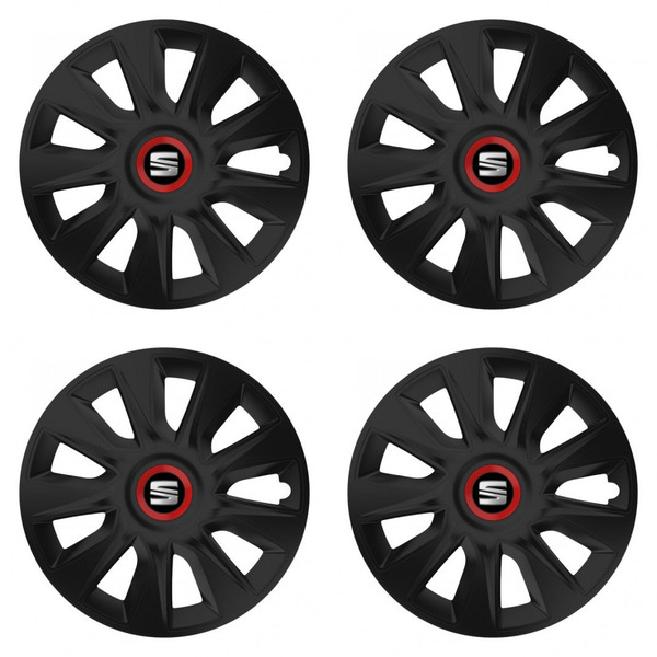 puklice pre  Seat 14 STRATOS RR black