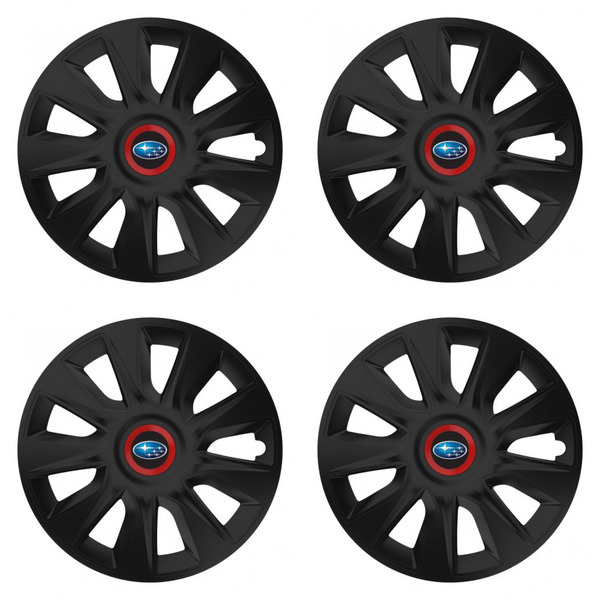 puklice pre  Subaru 17 STRATOS RR black