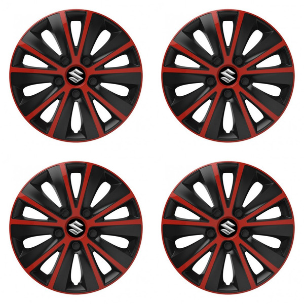 puklice pre  Suzuki 14 RAPIDE red and black