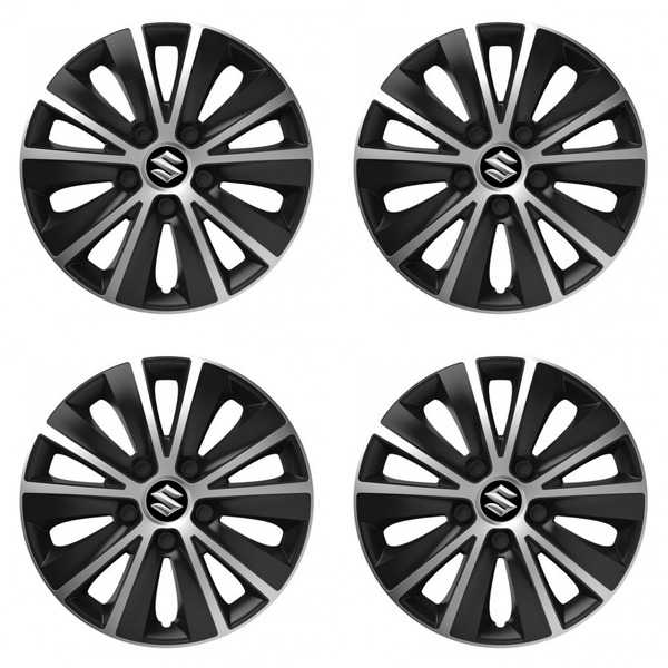 puklice pre  Suzuki 14 RAPIDE silver and black