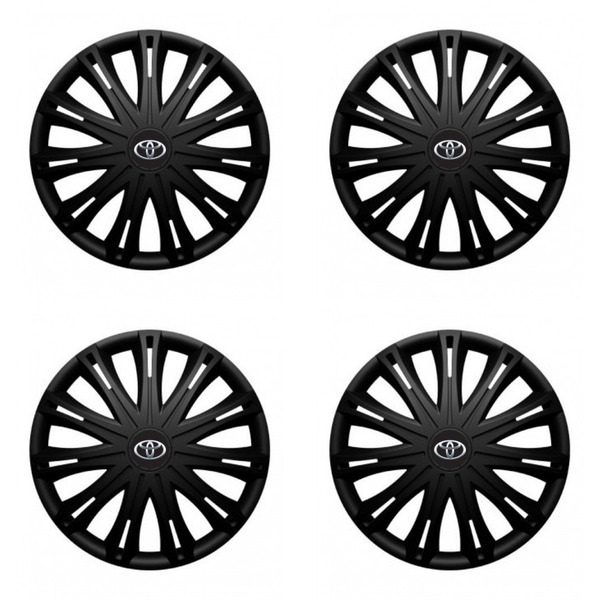puklice pre  Toyota 17 SPARK BLACK