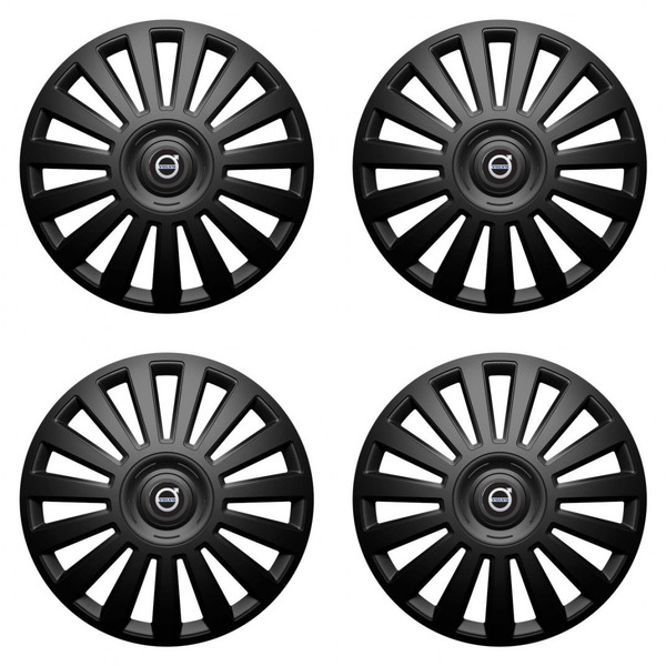 puklice pre  Volvo (čierne) 14 Luxury black