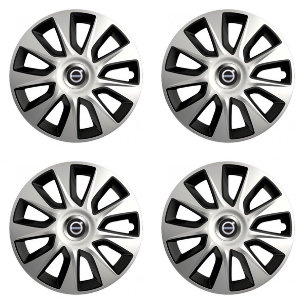 puklice pre  Volvo (čierne) 14 STRATOS double colour