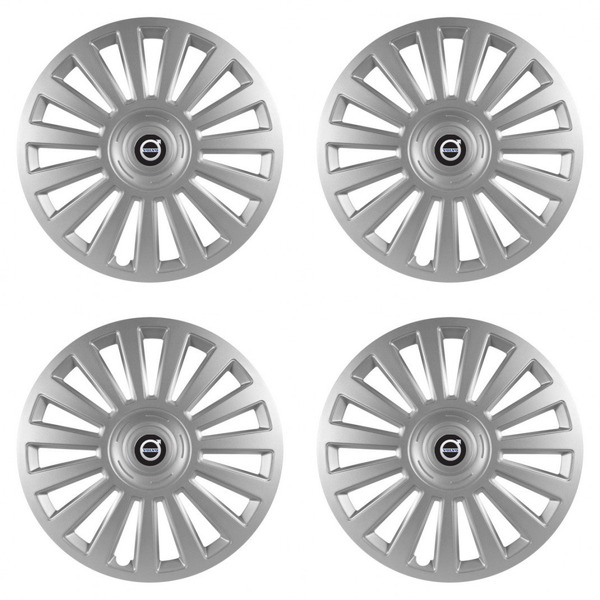 puklice pre  Volvo (čierne) 15 Luxury