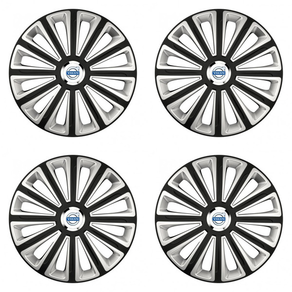 puklice pre  Volvo (biele) 14 TREND RC double colour