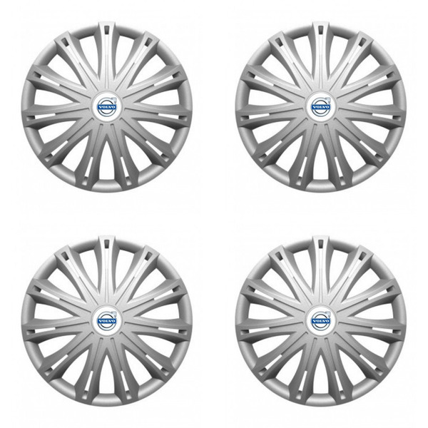 puklice pre  Volvo (biele) 15 SPARK