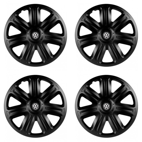 puklice pre  VW (čierne) 15 COMFORT BLACK