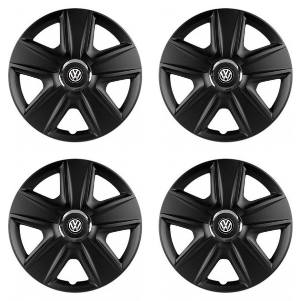 puklice pre  VW (čierne) 16 ESPRIT RC BLACK