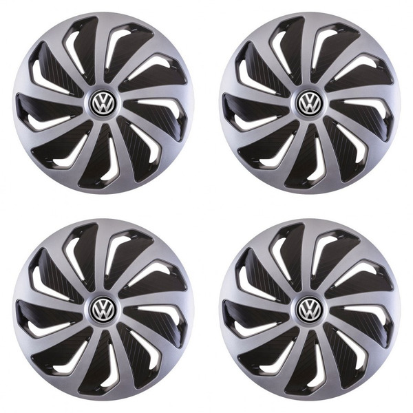 puklice pre  VW (čierne) 15 WIND SB