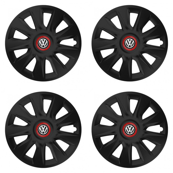 puklice pre  VW (čierne) 16 STRATOS RR black