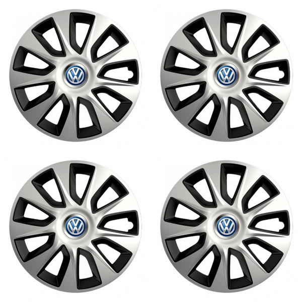 puklice pre  VW (modré) 15 STRATOS double colour - výpredaj