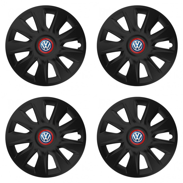puklice pre  VW (modré) 16 STRATOS RR black